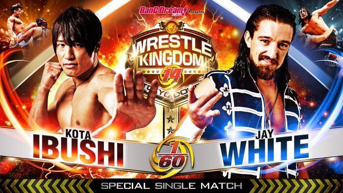 Ibushi vs. White at Wrestle Kingdom 14