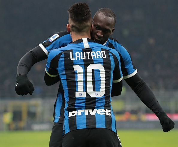 Lukaku and Martinez have formed the strongest striking partnership in the Serie A this season