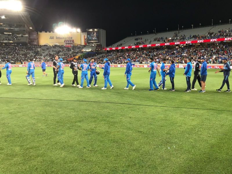 India defeated New Zealand comprehensively