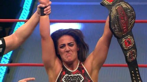 Tessa Blanchard created history by becoming the Impact World Champion