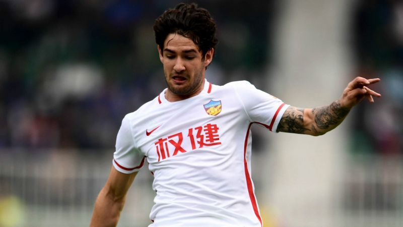 After struggling in Europe, Alexandre Pato moved to China with Tianjin Quanjian