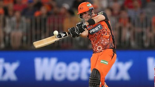 Liam Livingstone in action for the Scorchers