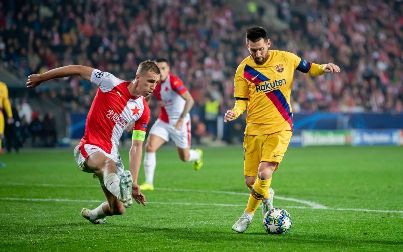 Slavia Praha v FC Barcelona: Group F - UEFA Champions League