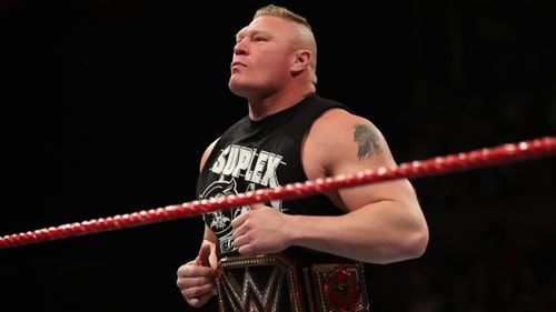 Brock Lesnar is the WWE Champion