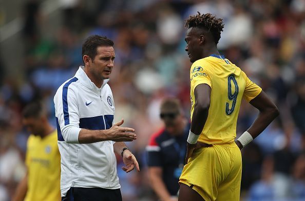 Frank Lampard made Tammy Abraham Chelsea&#039;s first-choice striker behind Olivier Giroud