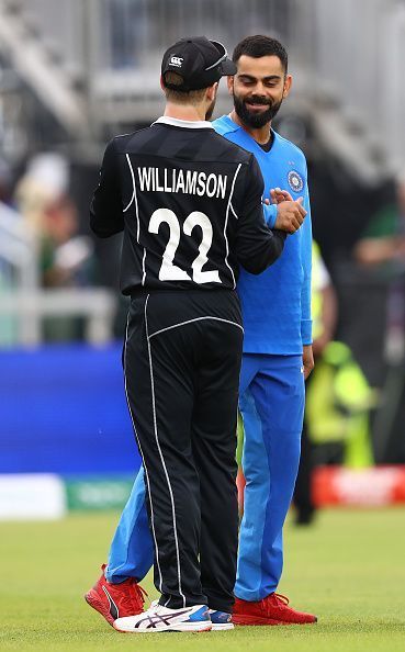 Kane Williamson and Virat Kohli