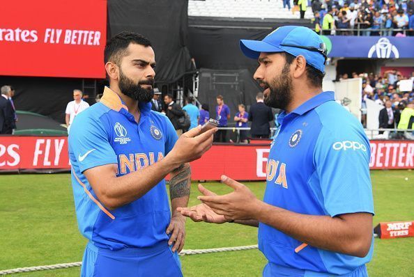 Virat Kohli and Rohit Sharma