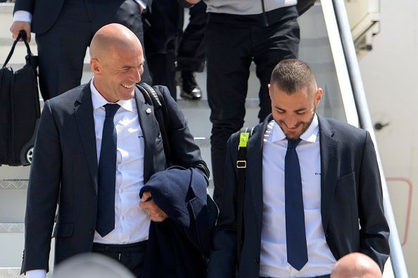 Real Madrid Arrival - UEFA Champions League Final