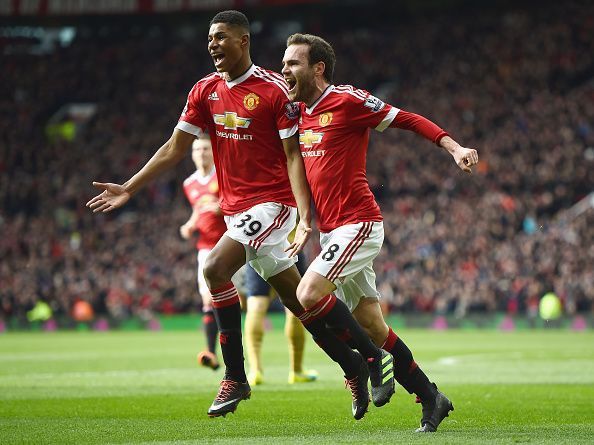 Teenager Marcus Rashford burst onto the scene with a brace against Arsenal in 2016