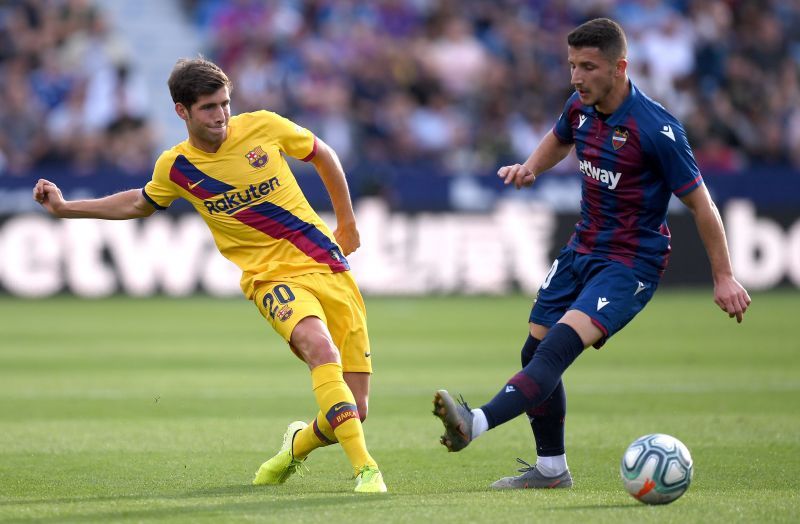 Levante took Barcelona&#039;s defense apart in November 2019.