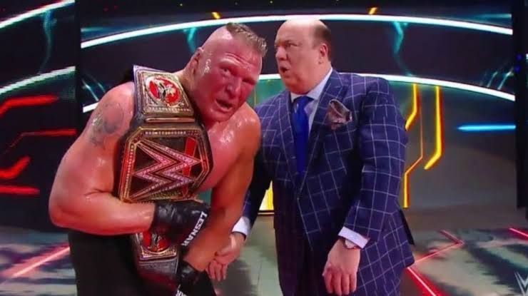 Brock Lesnar will be in the men's Royal Rumble match