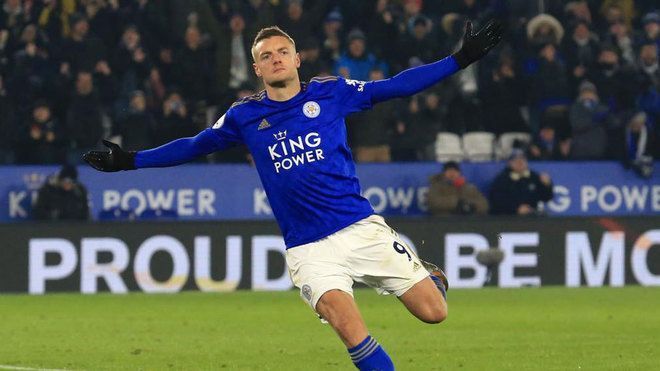 Jamie Vardy has scored 17 goals in 17 Premier League games