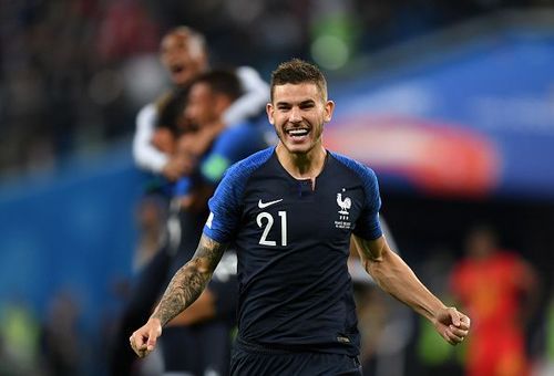 France's World Cup-winning left-back Lucas Hernandez