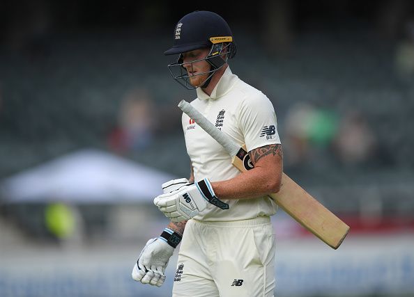 Stokes was embroiled in a verbal altercation with a fan after being dimissed on Day 1 of the fourth Test against South Africa