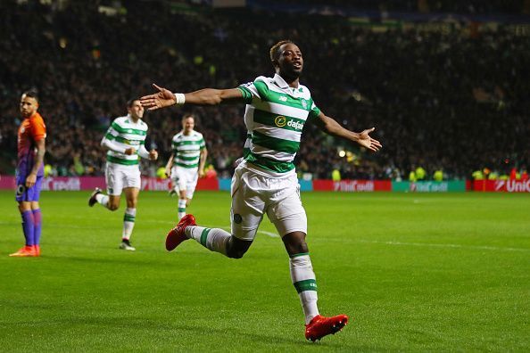 Moussa Dembele in action for former club Celtic