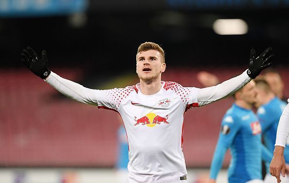 Werner has scored 18 goals in the league so far this season