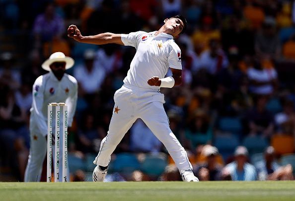Naseem Shah picked up his maiden five-wicket haul against Sri Lanka