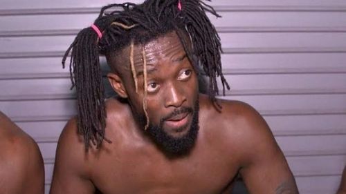 Kofi Kingston's dreadlocks now look a little different