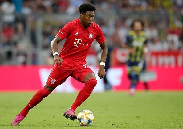 Bayern handed David Alaba his first professional contract in 2010