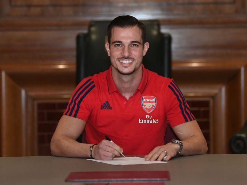 Cedric Soares joined Arsenal from Southampton