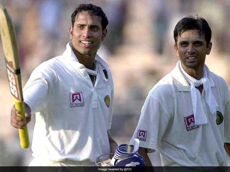 Dravid and Laxman at The Eden