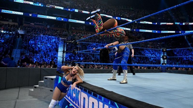 Naomi pulled off a great finisher