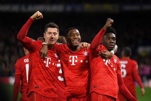 David Alaba has heaped praise on Robert Lewandowski