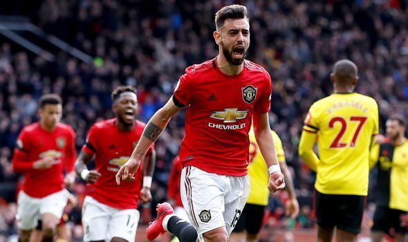 Manchester United established a 3-0 win over Watford on Sunday