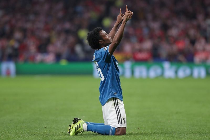 Cuadrado flourished on the right flank of the pitch