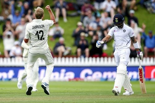 New Zealand debutant scaps the Indian skipper