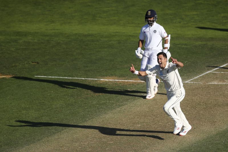 New Zealand bowlers troubled the batsmen a lot