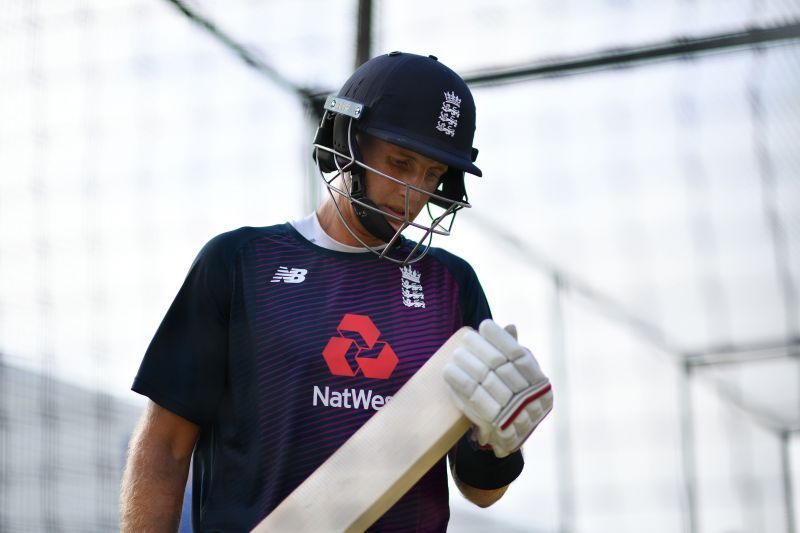 England Test skipper Joe Root in nets