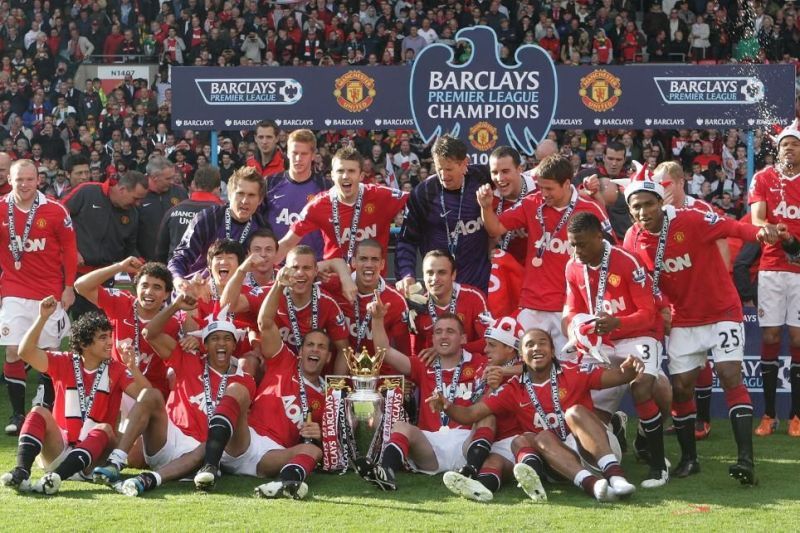Manchester United won their 12th Premier League title in 2011.