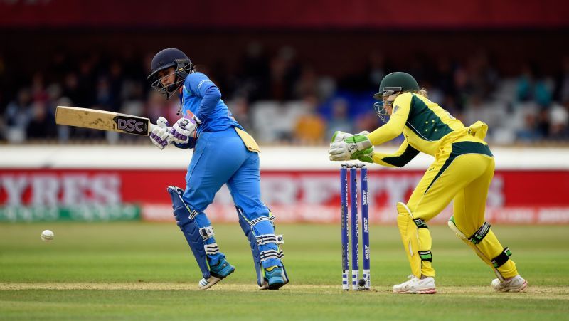 Mithali Raj at the ICC Women's World Cup 2017