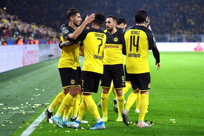 Borussia Dortmund are up against PSG in the Round of 16