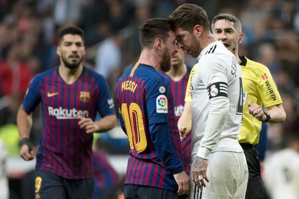 Hostilities between Messi and Ramos amped up a notch last year
