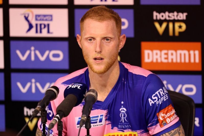 Ben Stokes during a press conference is RR's trump card