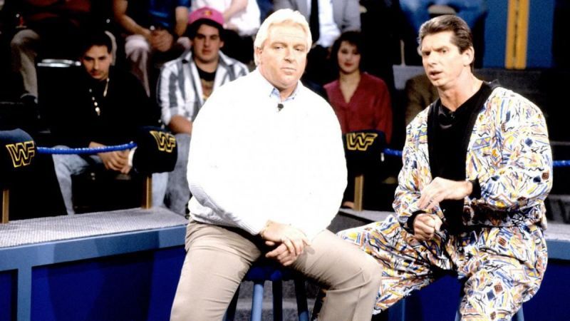 Vince McMahon and Bobby 'The Brain' Heenan