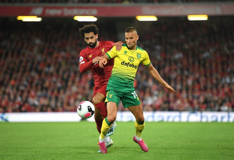 Liverpool take on Norwich City in one of two Premier League games on Saturday