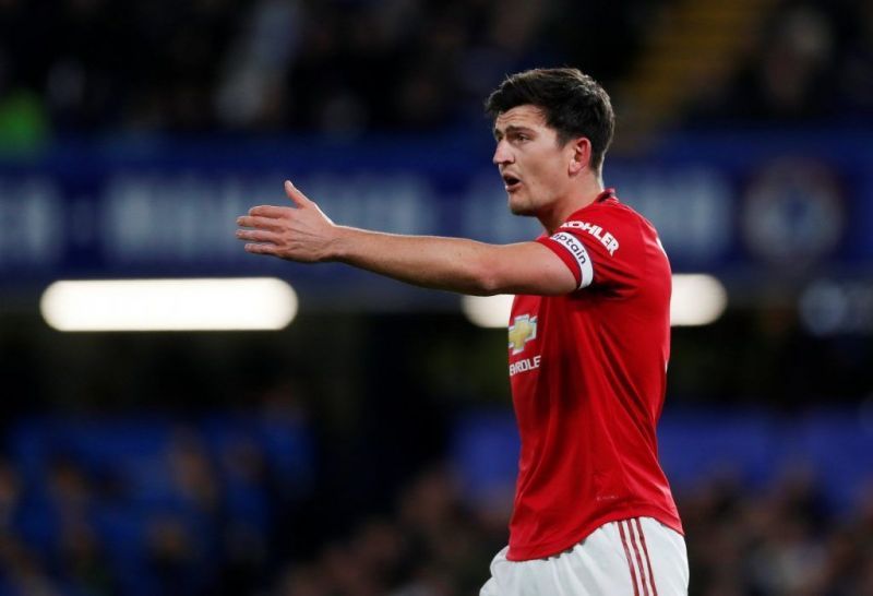 Harry Maguire somehow escaped a red card against Chelsea - and then went onto score a goal for Manchester United in the same game