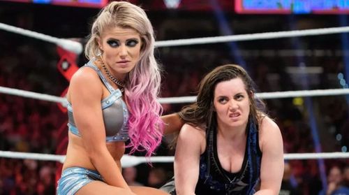 Alexa Bliss and Nikki Cross previously held the Women's Tag Team titles