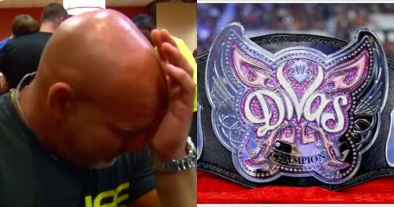 Goldberg/Divas Championship belt