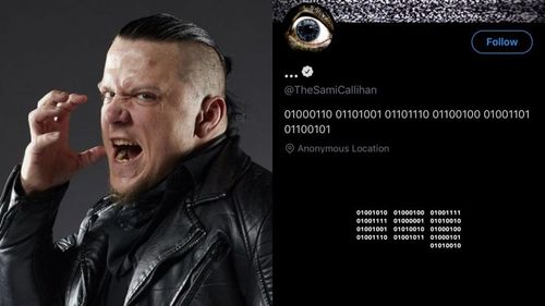 Sami Callihan's Twitter bio is ominous