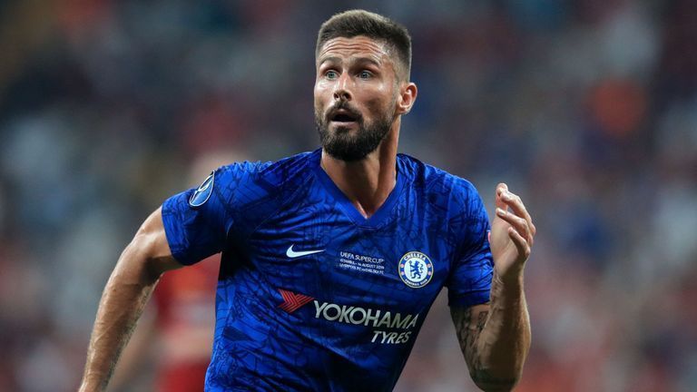 Giroud's hold up play helped Chelsea controlled the game