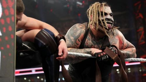 'The Fiend' Bray Wyatt at Royal Rumble 2020 in a Strap match