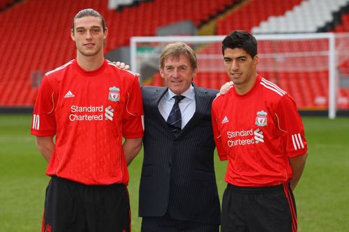 Luis Suarez (right) was a game changer for Liverpool