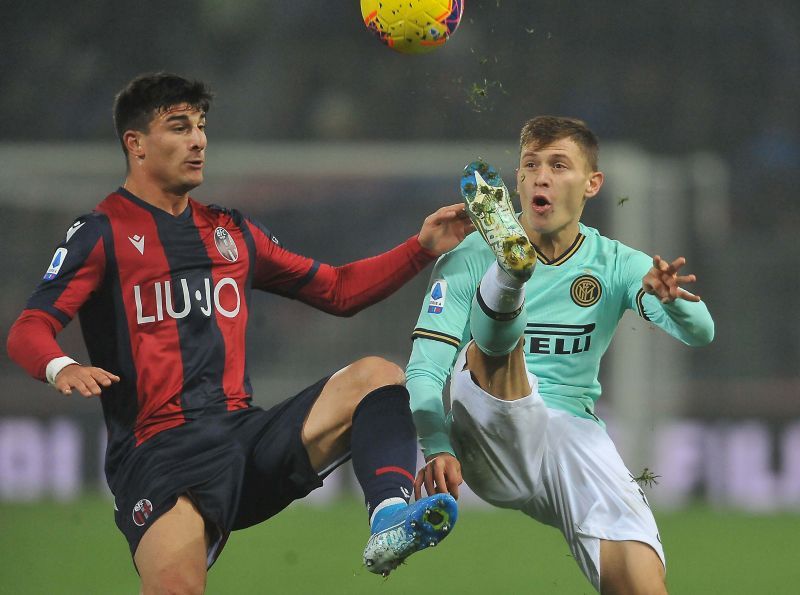 Nicolo Barella has an incredibly poor disciplinary record for both Cagliari and Inter Milan