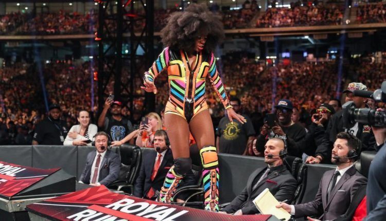 Naomi would like to have a shot at the title