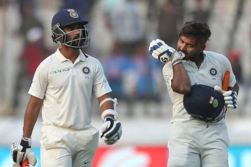 Ajinkya Rahane and Rishabh Pant