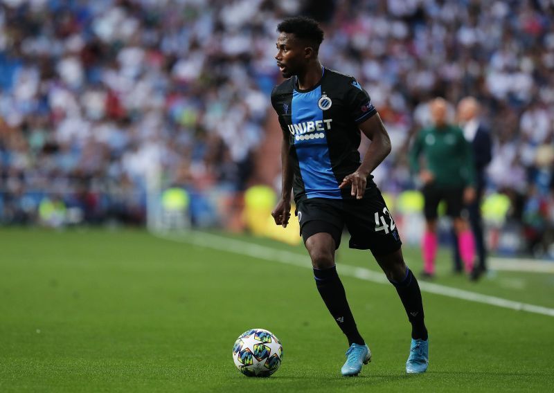 Dennis Emmanuel's goal would give Club Brugge hope in the second leg